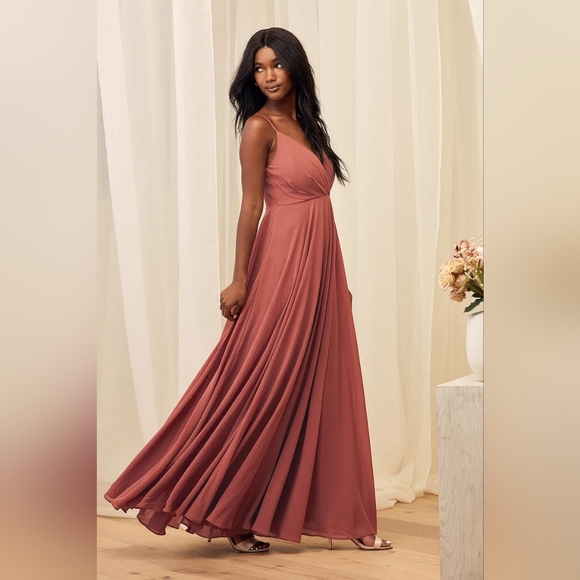 All About Love Rusty Rose Maxi Dress - Picture 7 of 9